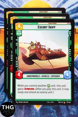 Escot Skiff 114/252 Common Star Wars Unlimited Card Playset - Image 1