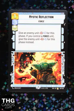 Mystic Reflection 051/262 Rare Star Wars Unlimited Card SHD - Image 1