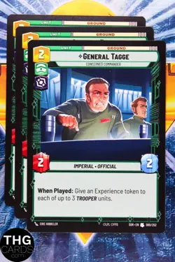 General Tagge 080/252 Uncommon Star Wars Unlimited Card Playset - Image 1