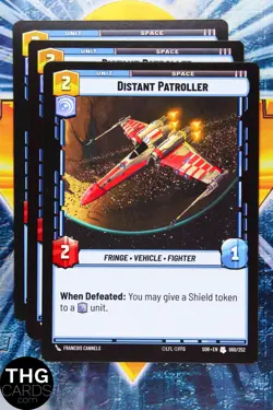 Distant Patroller 060/252 Uncommon Star Wars Unlimited Card Playset - Image 1