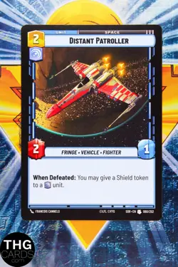 Distant Patroller 060/252 Uncommon Star Wars Unlimited Card Playset - Image 2