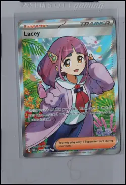 Pokemon Card Lacey (166/142) Ultra Rare Stellar Crown - Image 1