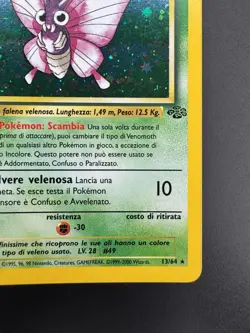 Pokemon Venomoth 13/64 Holo Set Jungle ITA Italiano Carte Pokemon Cards - Image 4