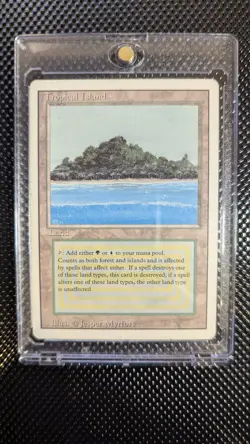 Magic The Gathering MTG Tropical Island (Revised) - Image 1