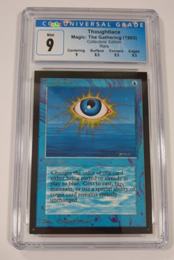 THOUGHTLACE Collectors Edition Rare CGC 9 MTG Graded NM Mint Vintage - Image 1