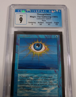 THOUGHTLACE Collectors Edition Rare CGC 9 MTG Graded NM Mint Vintage - Image 2