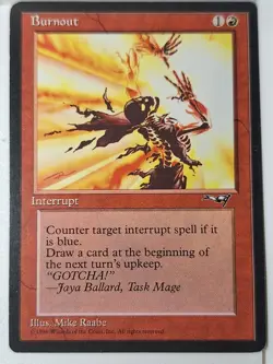 Burnout - Alliances - Magic the Gathering MTG Nice! - Image 1