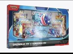 Pokemon Trading Card Game Greninja ex and Kingdra ex Special Collection Box - Image 1