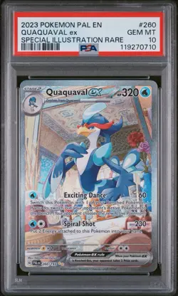 Pokemon TCG: Quaquaval ex 260/193 Paldea Evolved Special Illustration Rare - Image 1