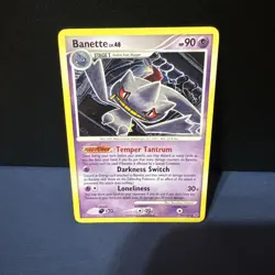 2009 Banette Platinum 19/127 Pokemon TCG Rare - Image 1