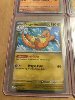 Pokemon TCG Sam's Club 151 4 Mini Tin Promos NM Sleeved And Top Loaded Cosmos - Image 3