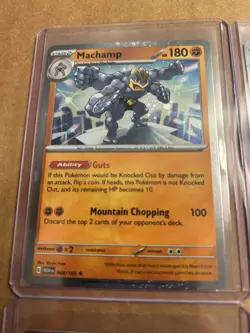 Pokemon TCG Sam's Club 151 4 Mini Tin Promos NM Sleeved And Top Loaded Cosmos - Image 5