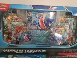 Pokemon Trading Card Game Greninja ex and Kingdra ex Special Collection- 5 BOXES - Image 2