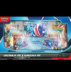 Pokemon Greninja ex & Kingdra ex Special Collection - New & Sealed. Ship Fast - Image 1
