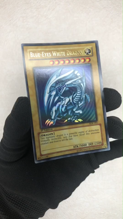 Yu-Gi-Oh! Blue-Eye White Dragon SDK-001 1st Edition Ultra Rare Asian English EX - Image 2