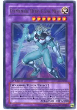 Yugioh! LP Elemental Hero Glow Neos - STON-EN036 - Ultra Rare - 1st Edition Ligh - Image 1