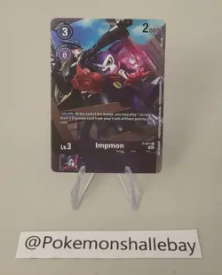 Impmon | Promo P-071 Tournament Pack Vo. 10 *NM* Digimon Card - Image 1