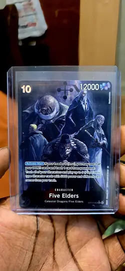 OPTCG One Piece Card Game Five Elders Alt Art OP13-082 - Image 1