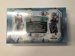 Brand New Sealed! Topps Chrome Star Wars Super Box 2025 Exclusive Trading Cards! - Image 2