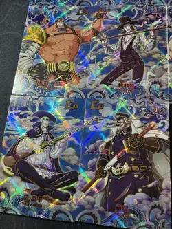 One Piece 9 x Collectible Character Anime Cards Luffy Zoro Sabo Ace Zoro CP - Image 2
