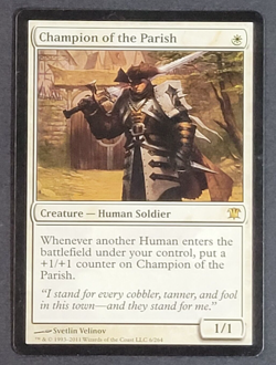 MTG Card - 1x Champion of the Parish - Innistrad - NM/LP - Magic The Gathering - Image 1