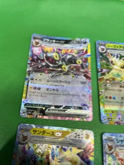 set of 4pokemon card japanese Leafeon ex RR 003/187 SV8a Terastal Fest ex b437 - Image 2