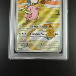 PSA 10 Chansey 187/167 Pokemon Twilight Masquerade Holo Full Art Graded Card - Image 3