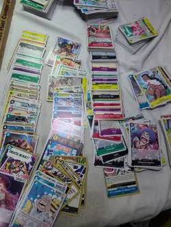 One Piece TCG 3.3 Lb Card Bulk Lot - Ships Free - Excellent Condition - Image 1