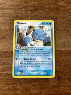 Blastoise 14/100💎NEAR MINT💎EX Crystal Guardians Pokemon Card TCG - Image 1