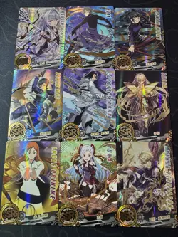 Atlas of Gods 2 Legendary Anime Mashup 9 Collectible Cards CCG TCG Waifu Doujin - Image 1