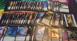 Riftbound League Of Legends Card Game 116 FOIL Common & Uncommon Card Bulk Lot - Image 1
