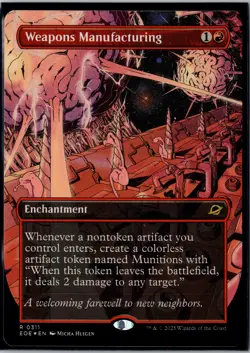 Weapons Manufacturing (Borderless) R Edge of Eternities 311 NM foil - Image 1
