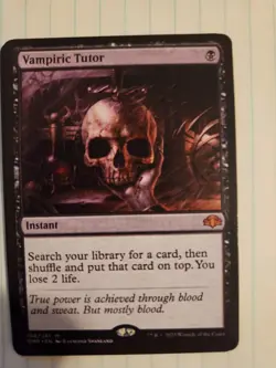 Vampiric Tutor MTG Playtest Copy - Image 1