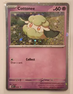 Cottonee 018 Cosmos Holo Black Star Promo 2025 Pokemon TCG - Image 1