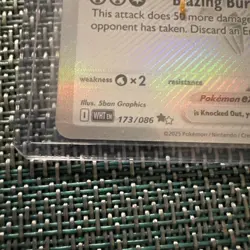 Reshiram ex #173/086 Pokemon White Flare English BWR Pack Fresh Near Mint NM - Image 4