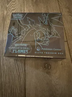 Pokemon TCG Phantasmal Flames Pokemon Center ETB Elite Trainer Box - New Sealed - Image 1