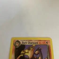 Pokemon 2000 Team Rocket Dark Charizard 21/82 Unlimited English MP - Image 2