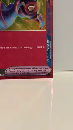 Pokemon TCG S&V Temporal Forces - Hero's Cape 152/162 Ace Spec Holo - Pack Fresh - Image 3