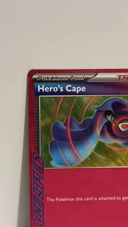 Pokemon TCG S&V Temporal Forces - Hero's Cape 152/162 Ace Spec Holo - Pack Fresh - Image 4