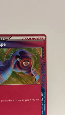 Pokemon TCG S&V Temporal Forces - Hero's Cape 152/162 Ace Spec Holo - Pack Fresh - Image 5