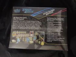 POKEMON TCG Crown Zenith Pokemon Center ETB SEALED damaged read description - Image 5