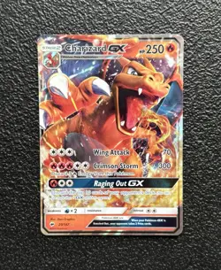 Pokemon TCG - Charizard GX 20/147 - Full Art Holo Rare - Burning Shadows *NM/M - Image 1