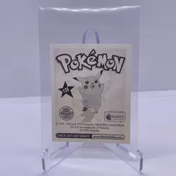 1999 Topps Merlin Nintendo Pokemon Stickers Electabuzz 125 NM - Image 2