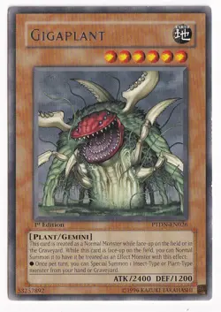 Yu-Gi-Oh! Gigaplant #PTDN-EN026 1st Edition LP - Image 1