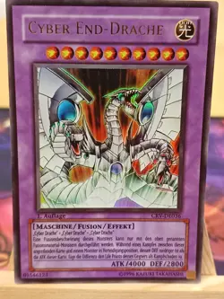 Cyber End Drache Ultra Rare CRV-DE036 1. Auflage DE VG YUGIOH - Image 1
