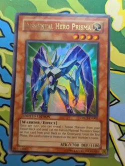 Elemental Hero Prisma DPCT-EN002 Ultra Rare Limited Edition Yu-Gi-Oh - Light Pla - Image 1