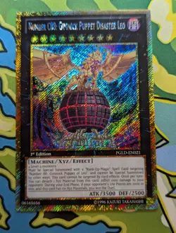 Number C88: Gimmick Puppet Disaster Leo - PGLD-EN021 Gold Secret Rare UNLIMITED - Image 1