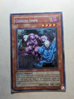 Yugioh Gemini Imps PP01-EN005 Secret Rare - MP - Image 1