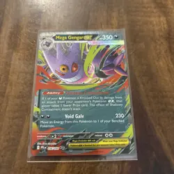 Pokemon TCG Mega Gengar EX 056/094 Me02: Phantasmal Flames Holo Card NM - Image 2