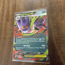 Pokemon TCG Mega Gengar EX 056/094 Me02: Phantasmal Flames Holo Card NM - Image 3